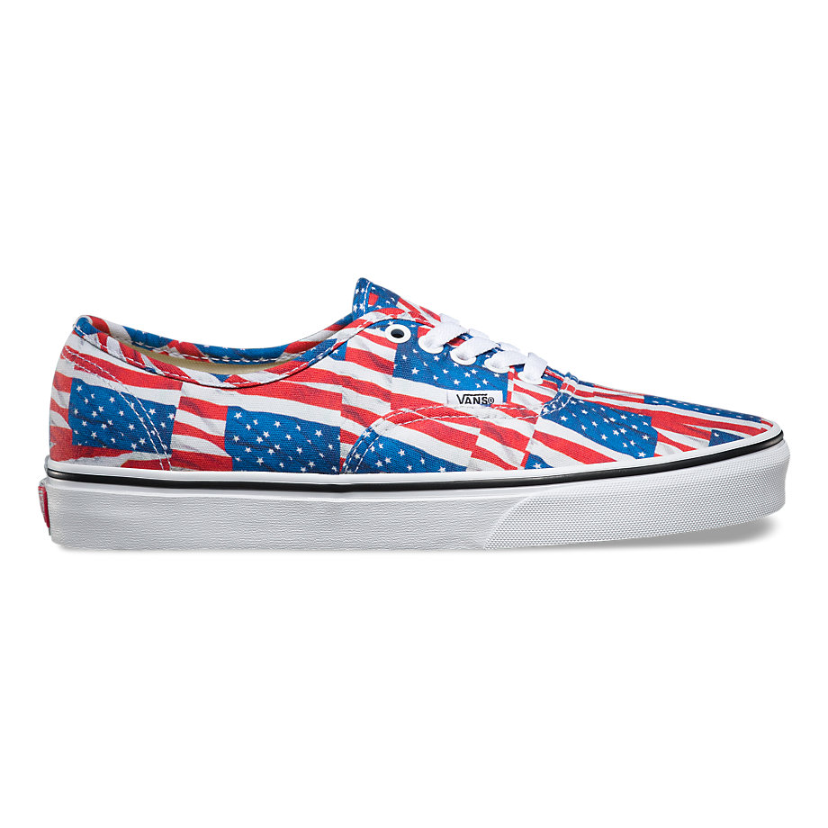 VANS AUTHENTIC FREE FLAG RED/TRUE WHITE FRI SNEAKERS STORE VANS AUTHENTIC FREE FLAG RED/TRUE WHITE FRI SNEAKERS STORE