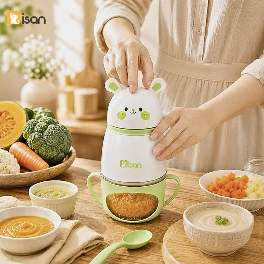 Máy xay ăn dặm Misan bunny
