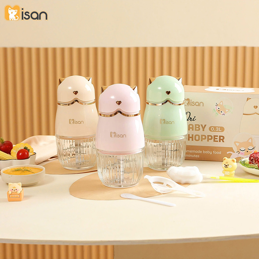 Máy xay đa năng misan 8 lưỡi 300ml