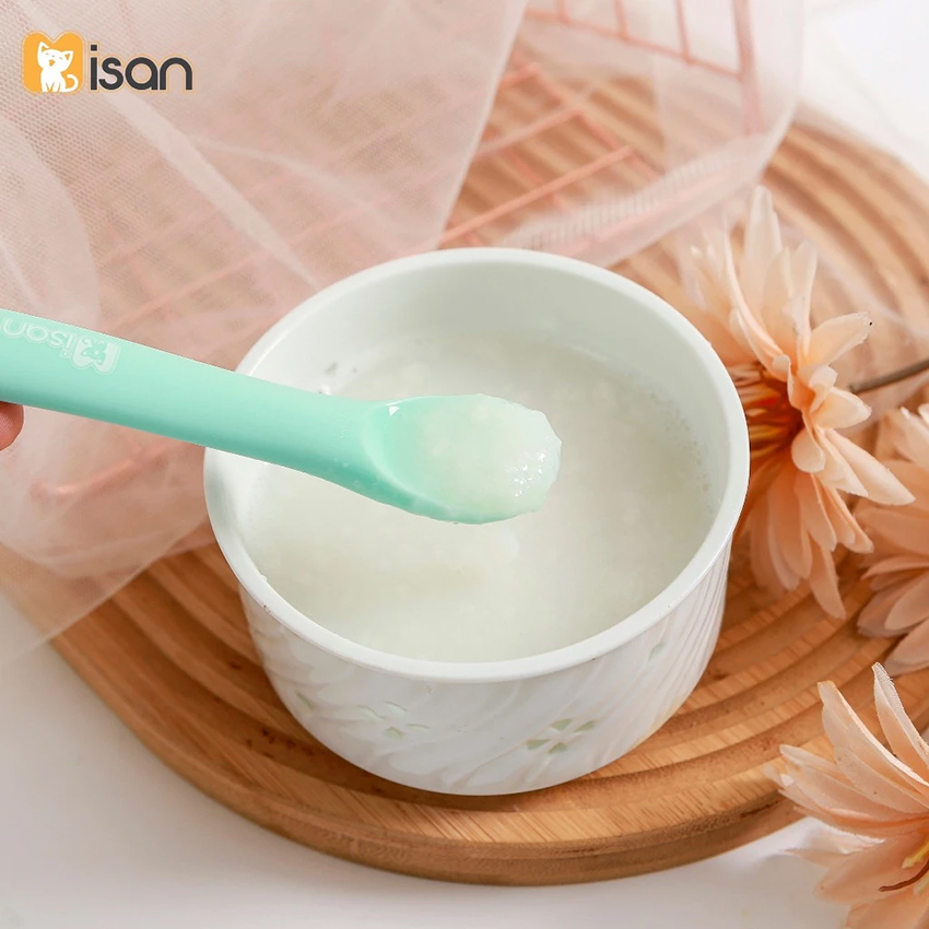 Thìa ăn dặm silicon Misan cho bé (3-7m)