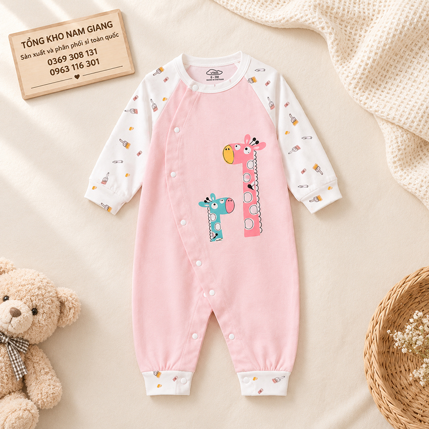 Body dài tay petit VTKids VTBODY7
