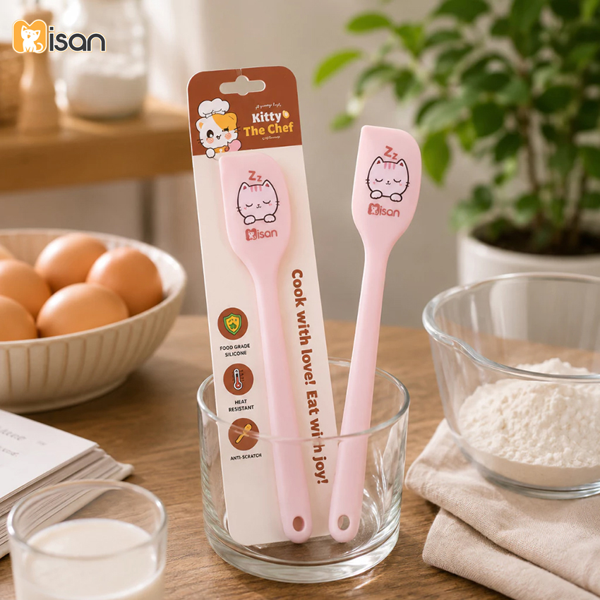Phới dẹt trộn bột silicon Misan