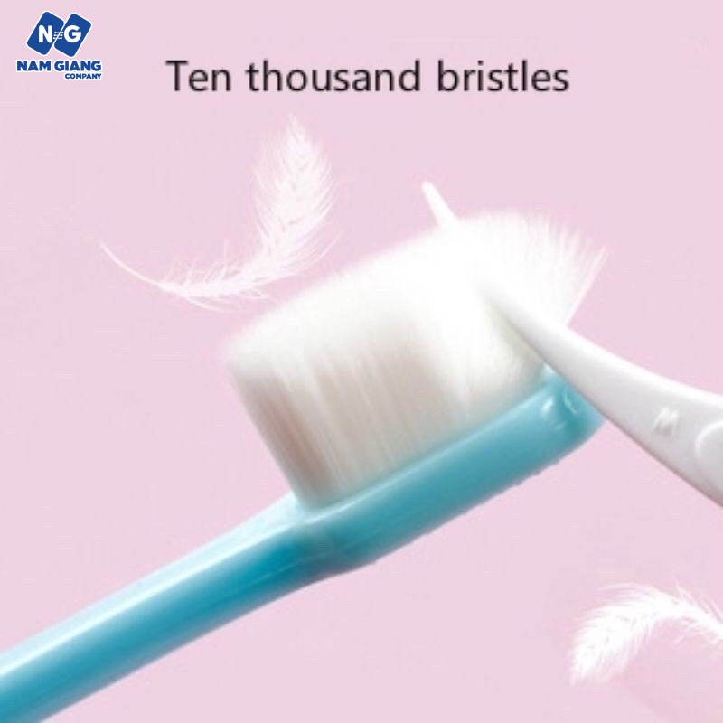 Bàn chải đánh răng lông tơ siêu mềm cho bé