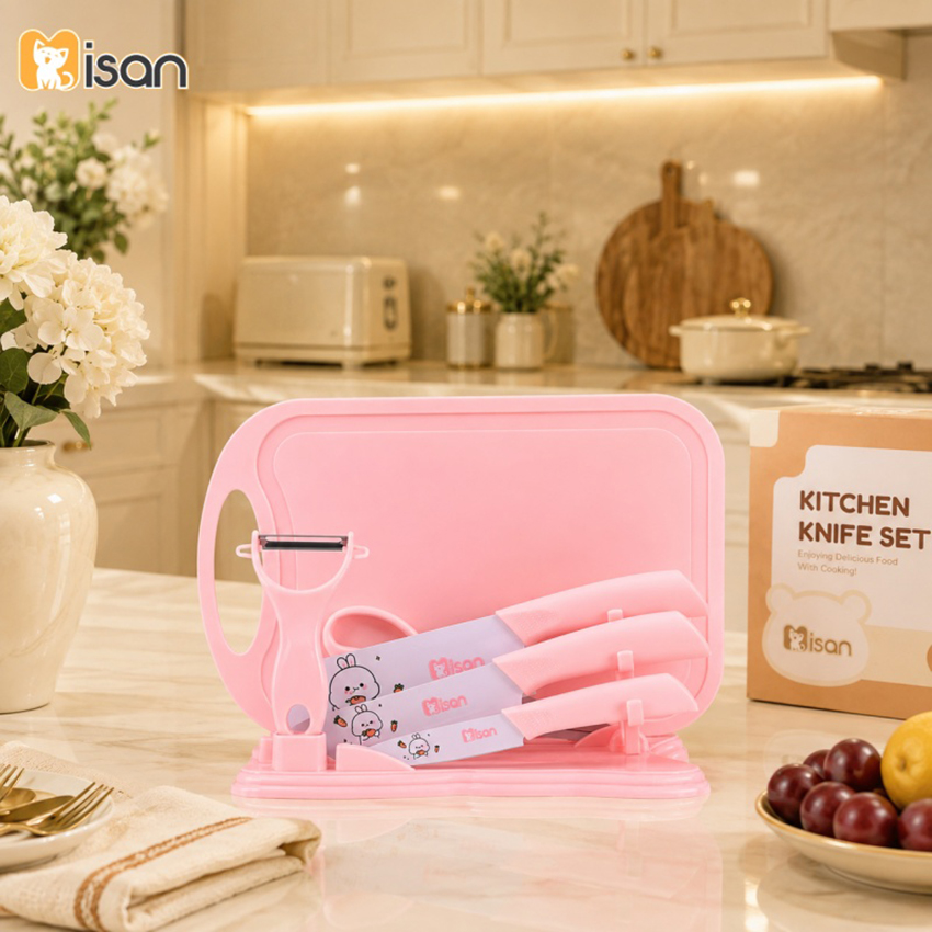 Bộ dao thớt chế biến Misan 7 chi tiết