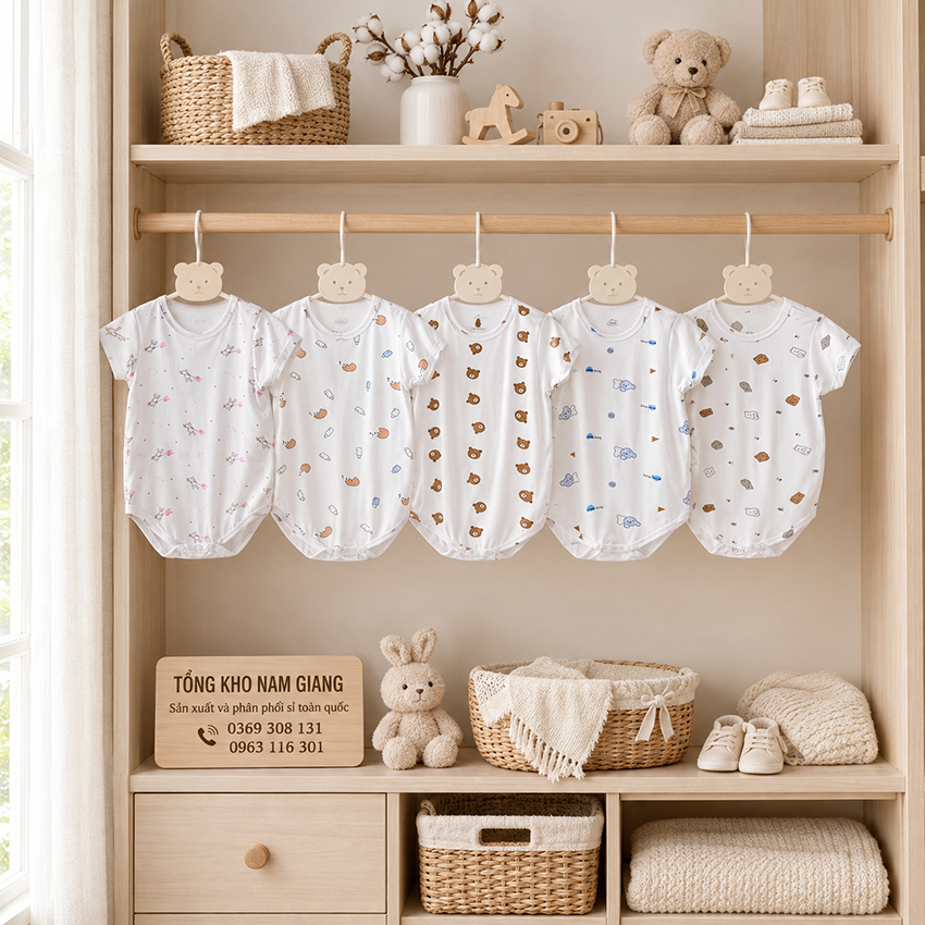 Body chíp cộc tay petit VTKids VTBODY1
