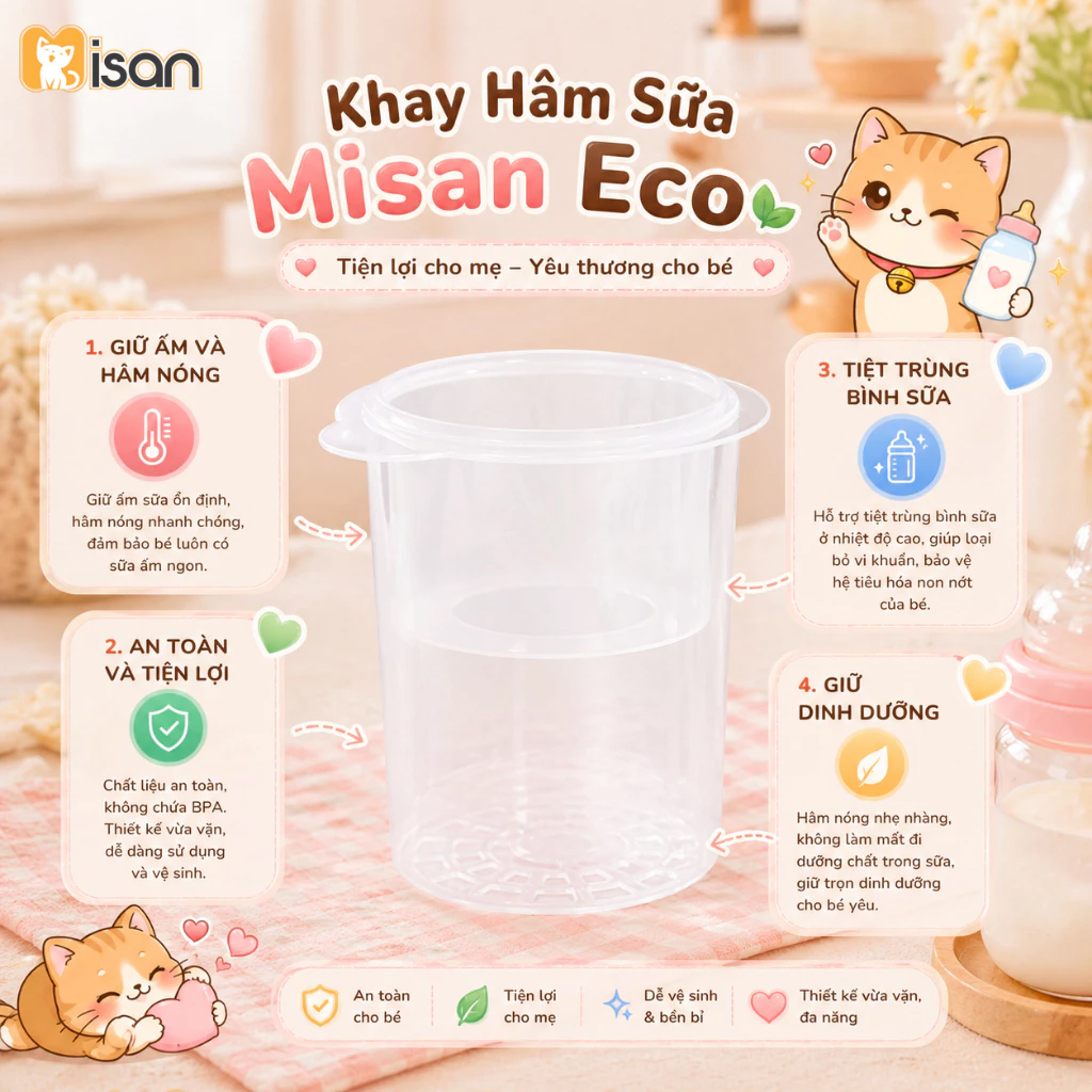 Bình đun nước thông minh Misan