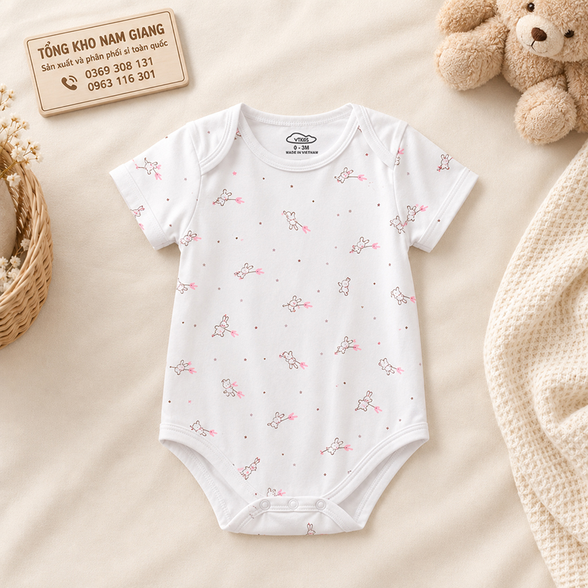 Body chíp cộc tay petit VTKids VTBODY1