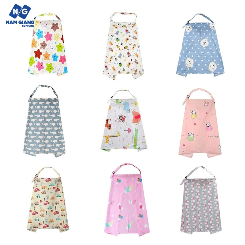 Áo choàng, khăn choàng cho bé bú