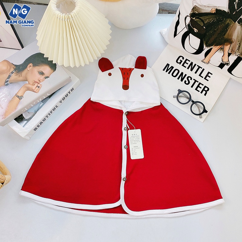 Áo choàng chống nắng cotton cho bé