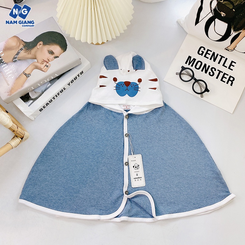 Áo choàng chống nắng cotton cho bé
