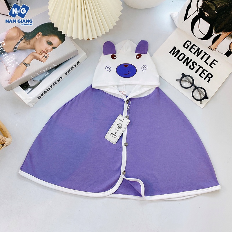 Áo choàng chống nắng cotton cho bé