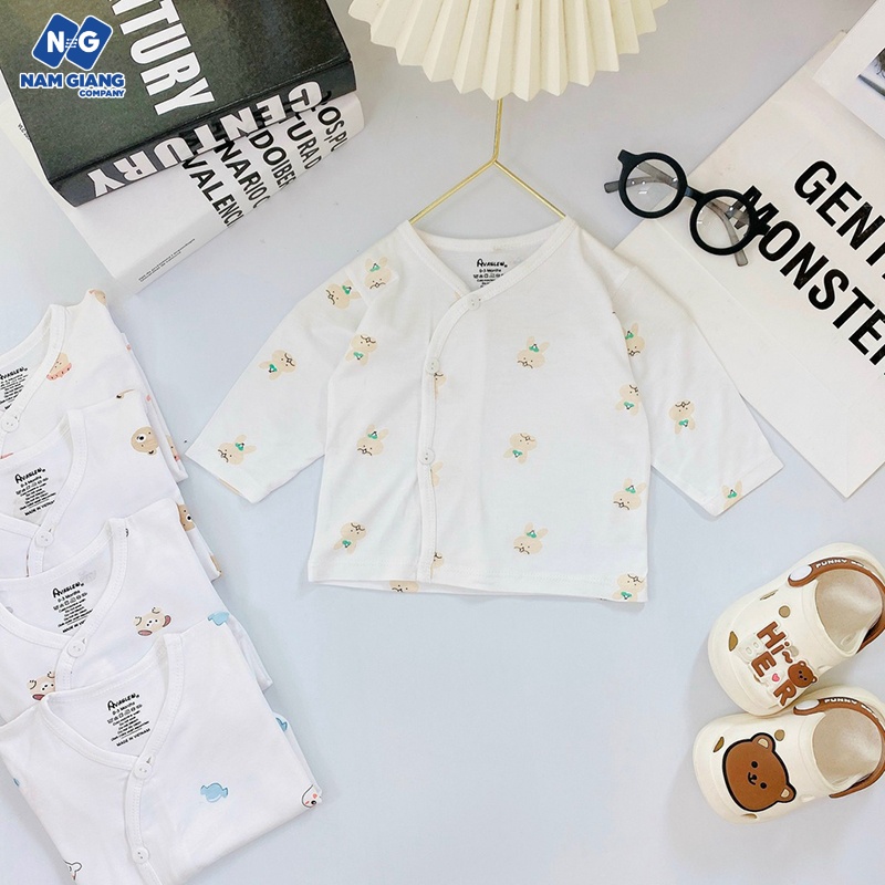 Áo dài sơ sinh thun lạnh Avarler A1