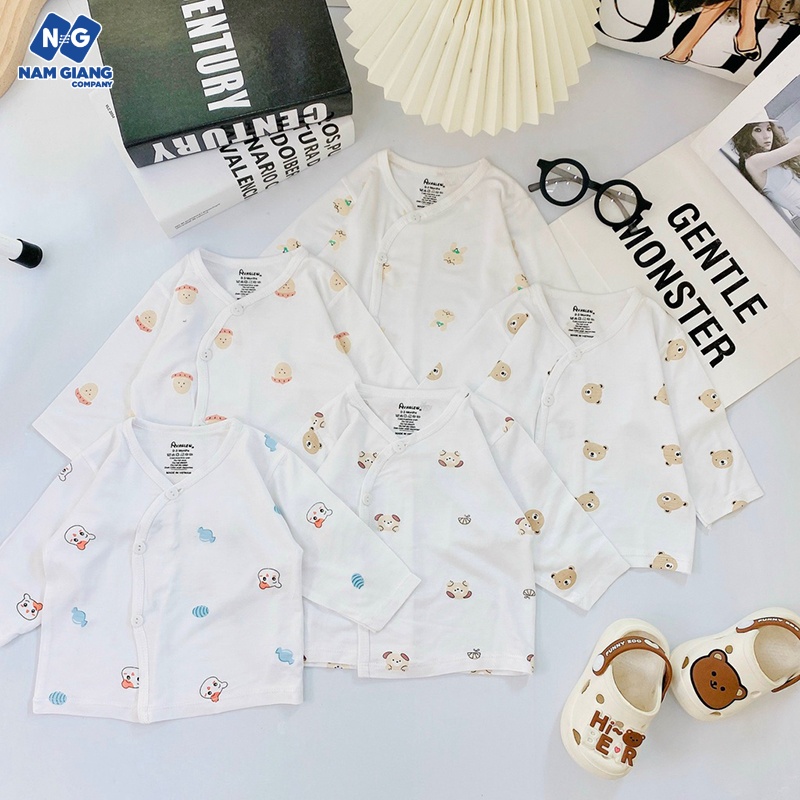 Áo dài sơ sinh thun lạnh Avarler A1