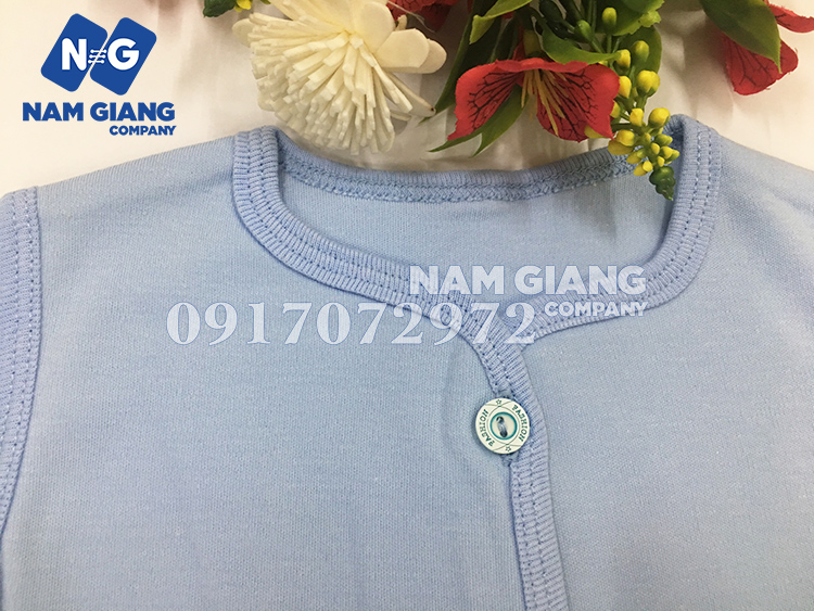 Áo gile nỉ MINTU cho bé sơ sinh