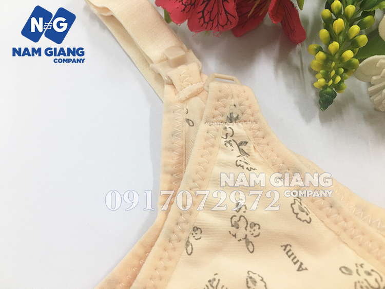 Áo ngực cho con bú in hình cotton