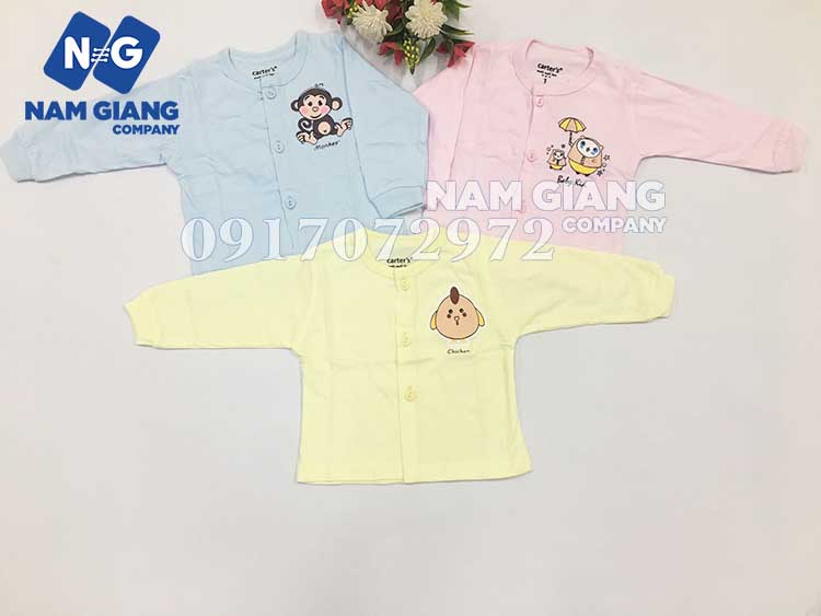 Áo sơ sinh dài tay carter