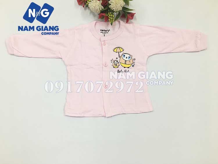 Áo sơ sinh dài tay carter
