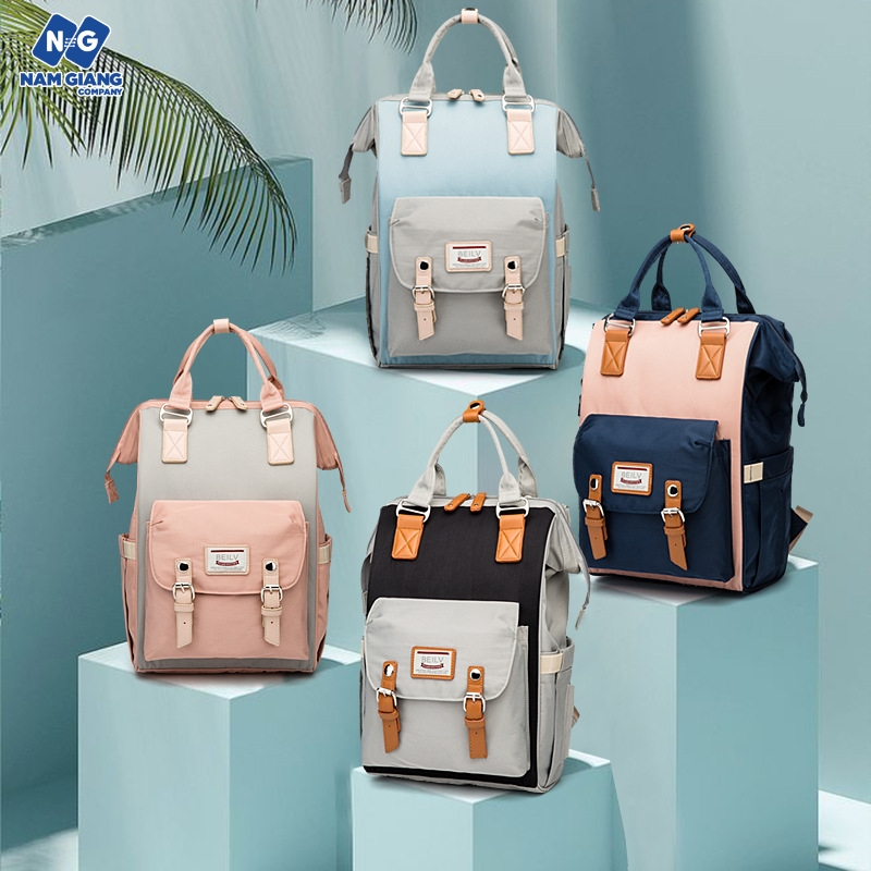 Balo bỉm sữa giữ nhiệt KICHILACHI