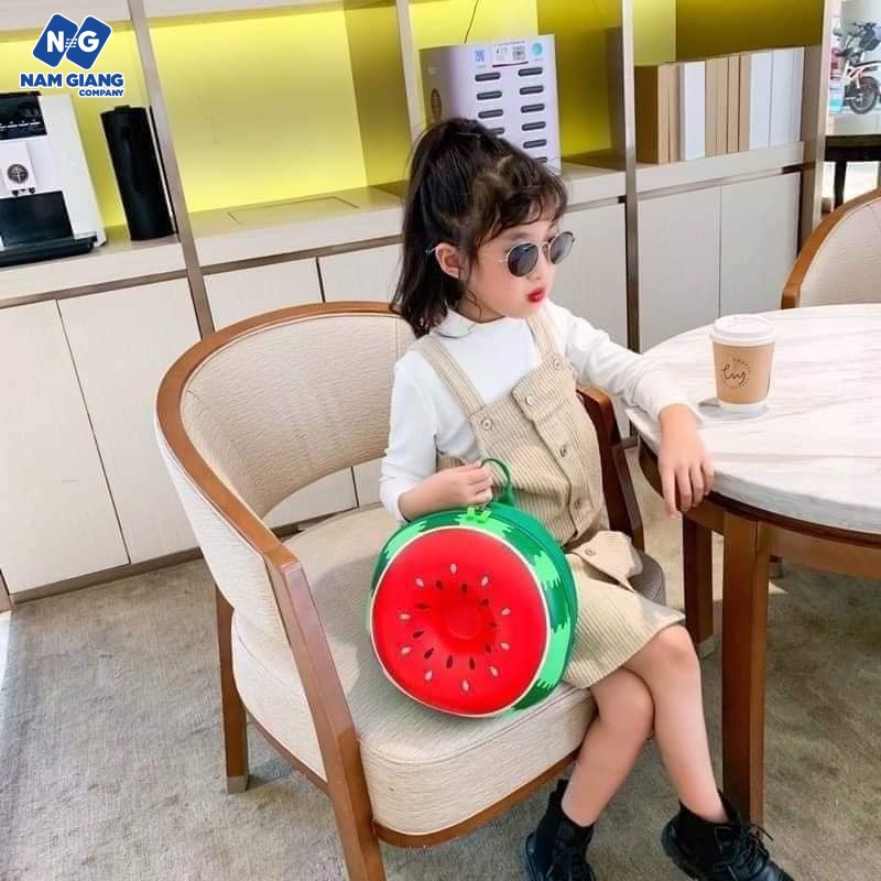 Balo đi học hình hoa quả cho bé mẫu giáo