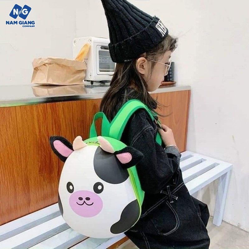 Balo trứng hình thú cho bé mẫu giáo