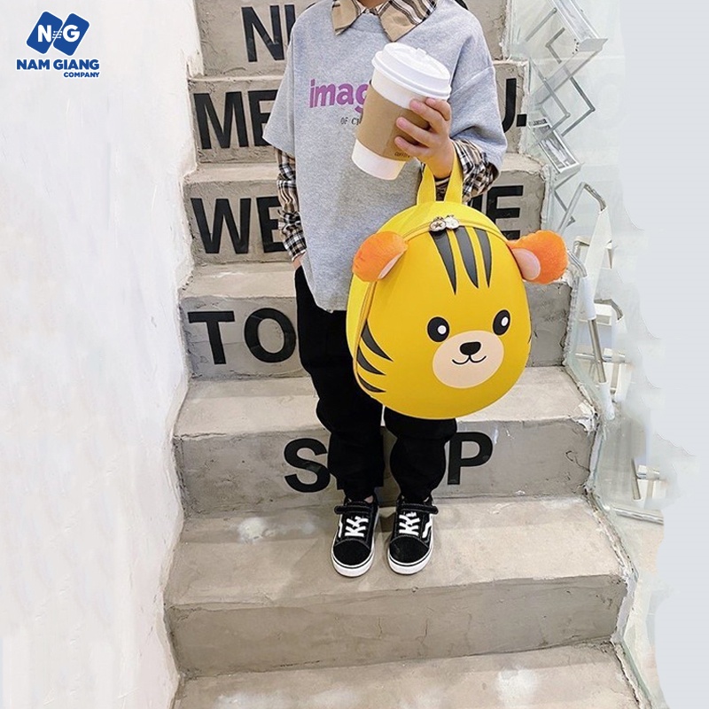 Balo trứng hình thú cho bé mẫu giáo