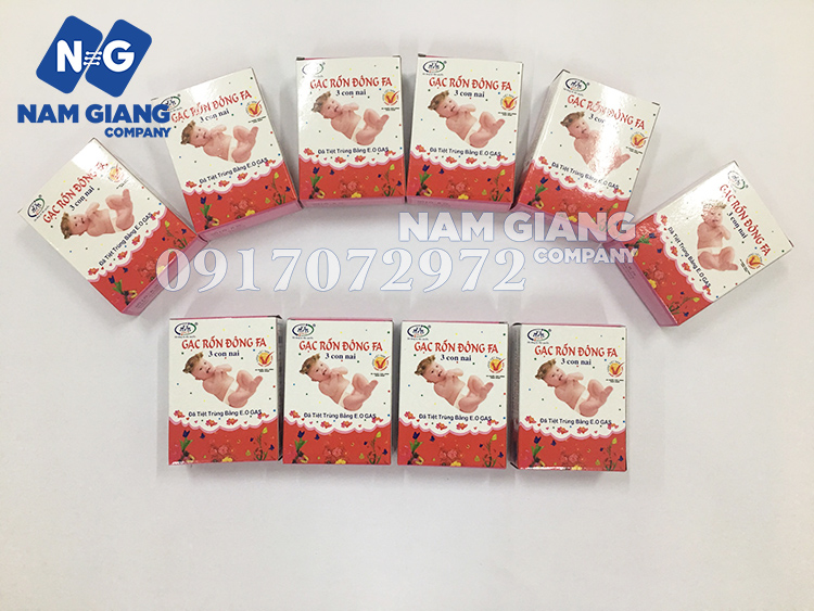 Băng rốn ĐÔNG FA 3 con nai (Gói 10 hộp)