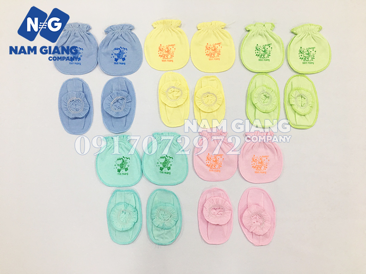 Bao tay chân màu Minh Hoàng