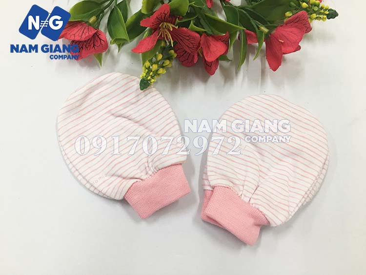 Bao tay mio kẻ bo sơ sinh (Sét 2 đôi)