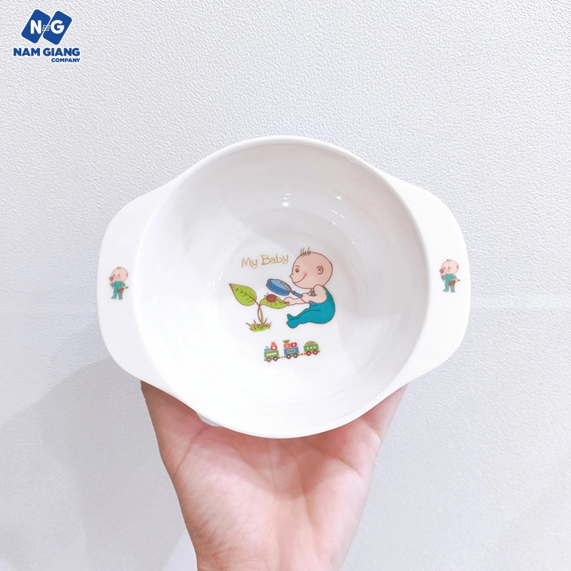 Bát ăn dặm nhựa phíp cho bé