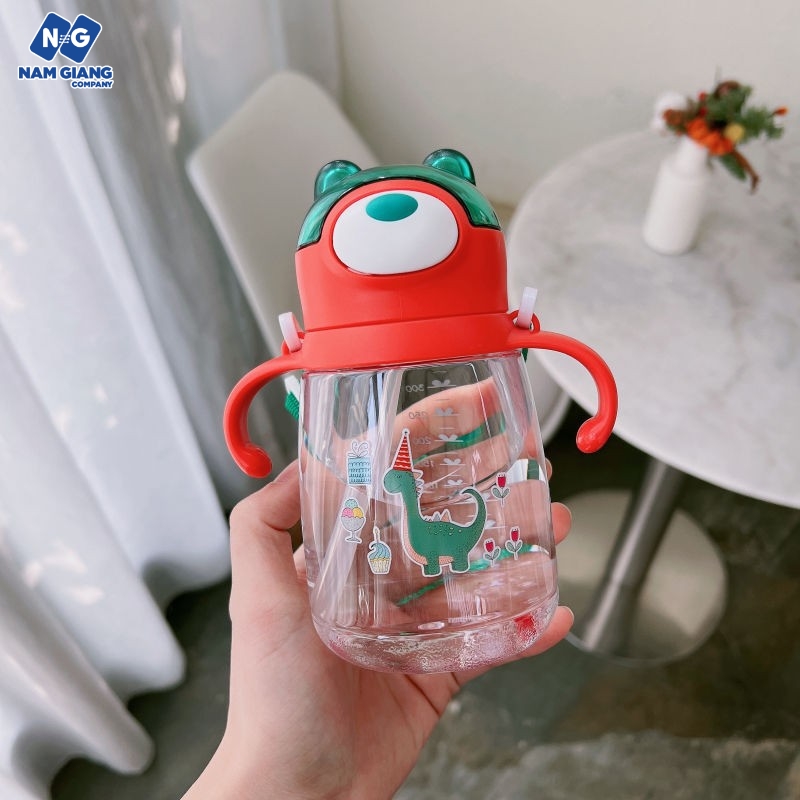 Bình hút chống sặc cho bé hình gấu 300ml