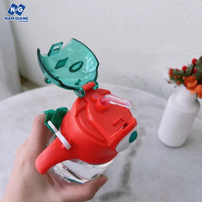 Bình hút chống sặc cho bé hình gấu 300ml