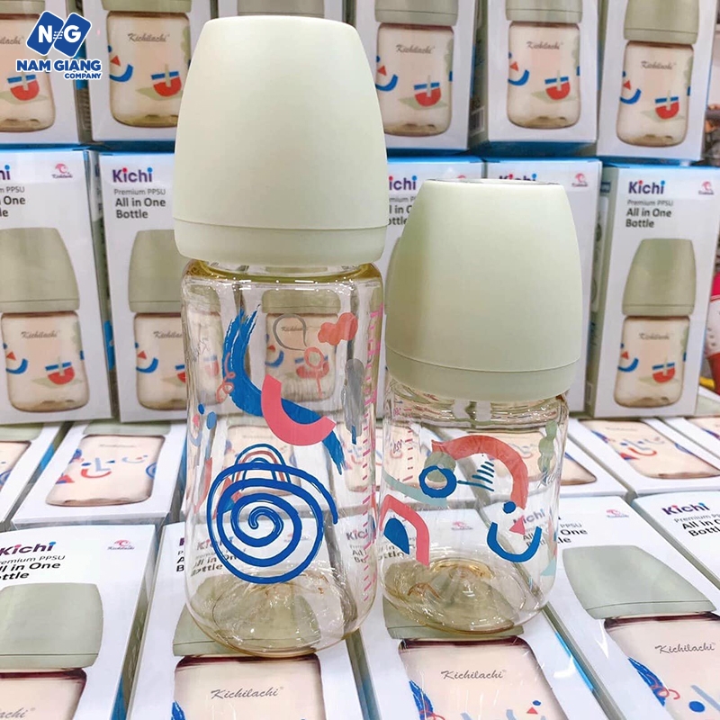 Bình sữa KICHI mây 170ml, 270ml