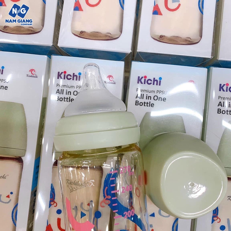 Bình sữa KICHI mây 170ml, 270ml