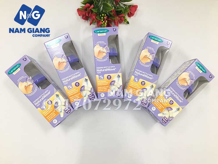 Bình sữa Lasinoh Momma Mỹ 240ml