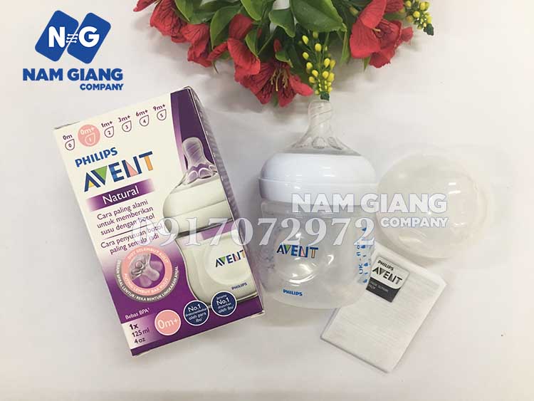 Bình sữa Philips Avent cổ rộng 125ml