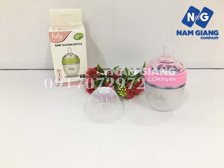 Bình sữa silicon cao cấp Fatz baby 150ml