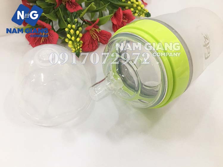 Bình sữa silicon cao cấp Fatz baby 240ml