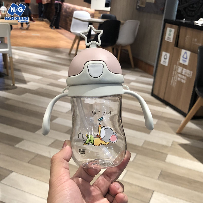 Bình tập uống nước hình sao cho bé