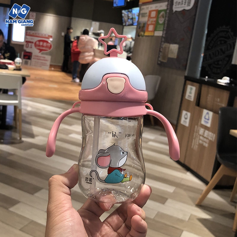 Bình tập uống nước hình sao cho bé