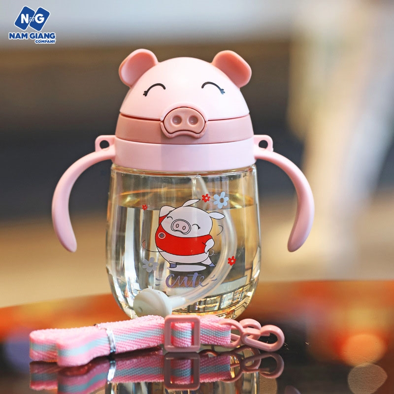 Bình tập uống nước heo con 350ml