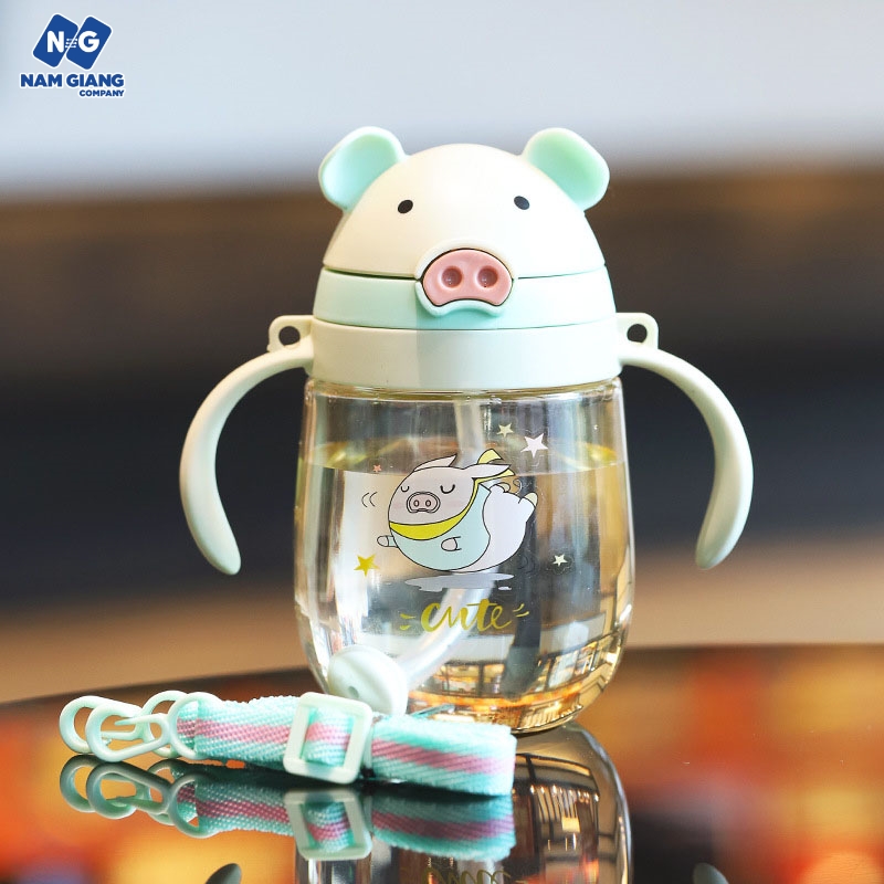 Bình tập uống nước heo con 350ml