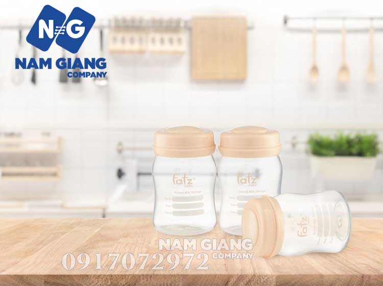Bình trữ sữa Fatz Baby 150ml ( bộ 3 bình )