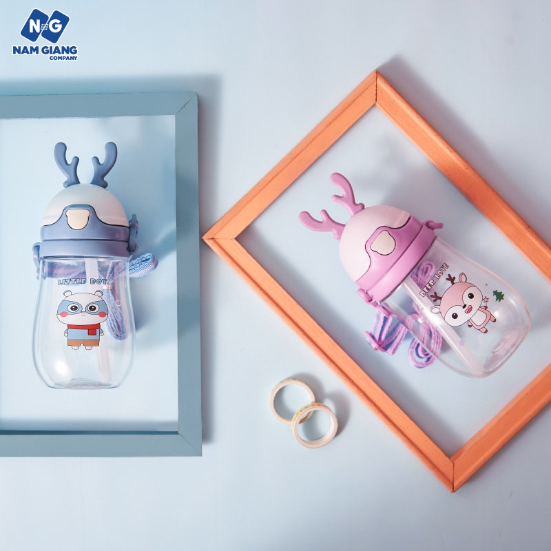 Bình uống nước hình hươu 500ml