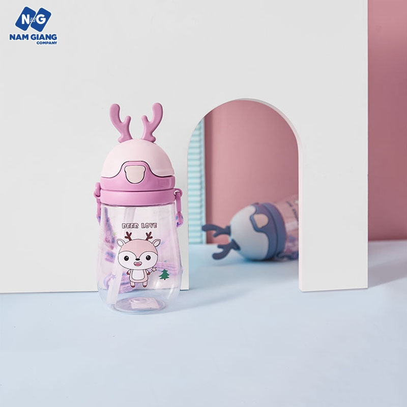 Bình uống nước hình hươu 500ml