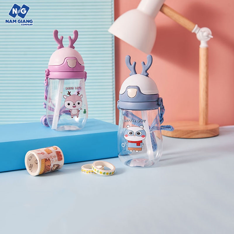 Bình uống nước hình hươu 500ml