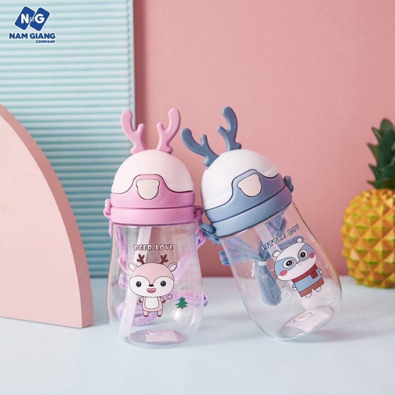 Bình uống nước hình hươu 500ml