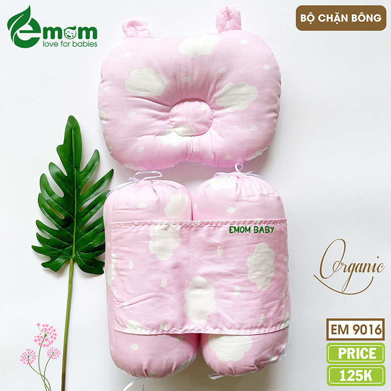 Bộ chặn bông EMOM in hình