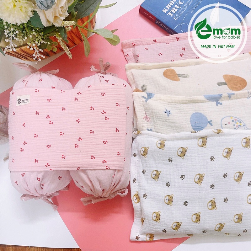 Bộ gối chặn bông EMOM LUXURY