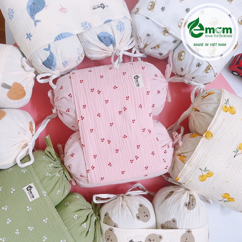 Bộ gối chặn bông EMOM LUXURY