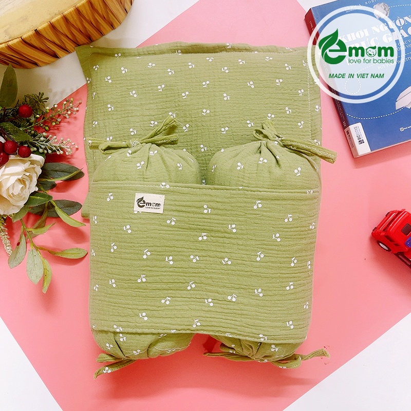 Bộ gối chặn vỏ đỗ EMOM LUXURY